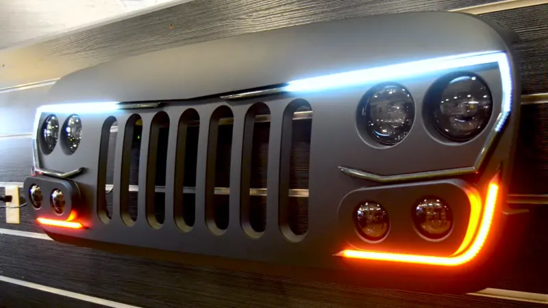 Oracle Vector Jeep Wrangler Jk Grille Display 1