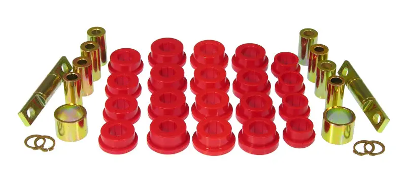 Prothane Rear Control Arm Bushing Kit For 2006–2011 Honda Civic – Red Polyurethane 1