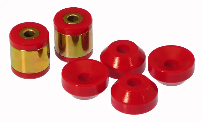 Prothane Red Polyurethane Rear Shock Bushing Kit For 1996–2000 Honda Civic 1