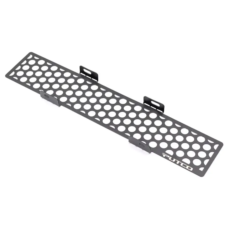 Putco Punch-Style Bumper Grille Inserts For 2023–2024 Ford F-250/F-350 Super Duty – Black Powder-Coated 1