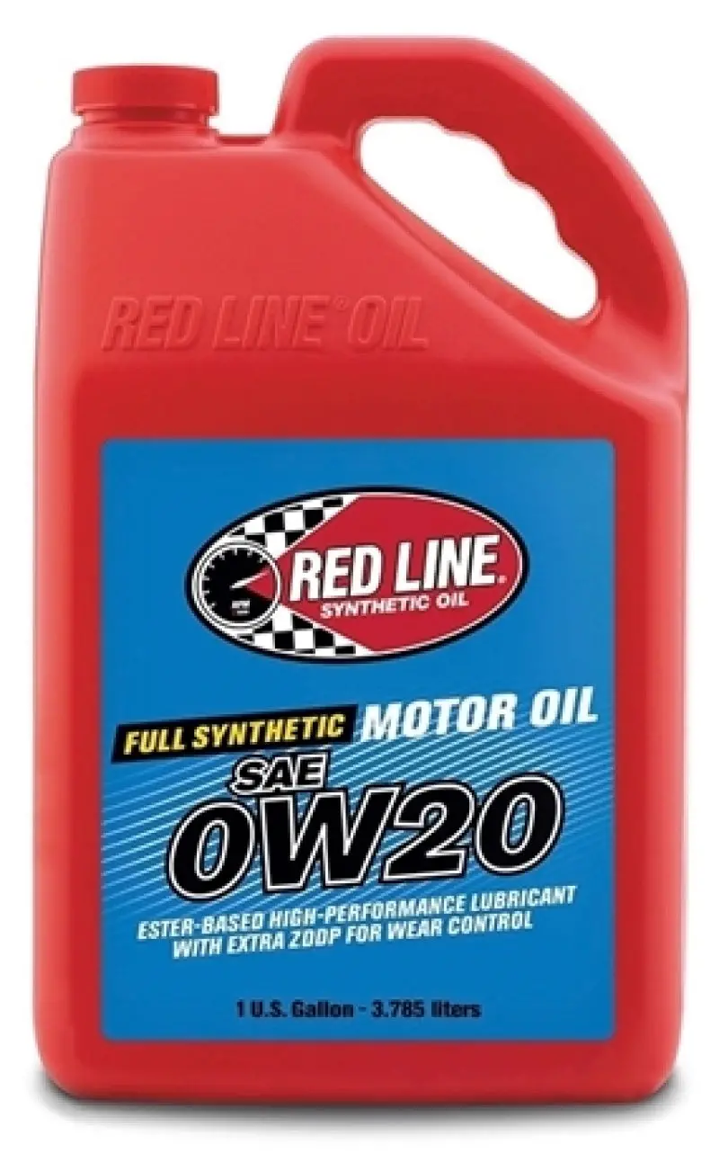 Red Line Synthetic 0W-20 Full-Synthetic Motor Oil – 1-Gallon Container 1