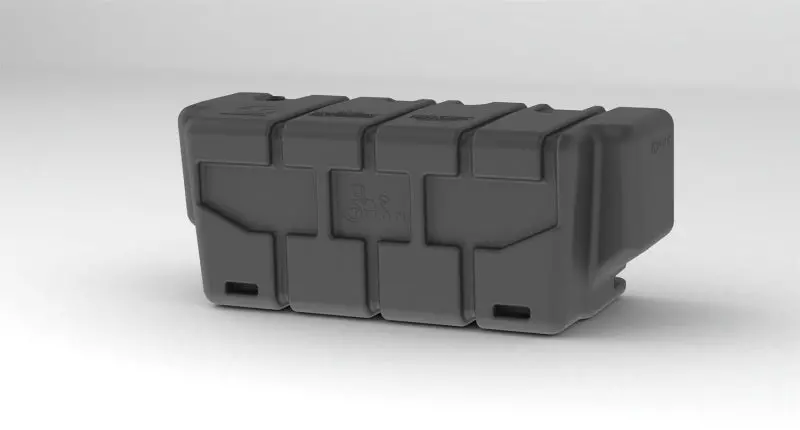 Titan Fuel Tanks Universal 100 Gallon Heavy Duty Transfer Tank (Non Nissan Cargo Box/Rambox) 1