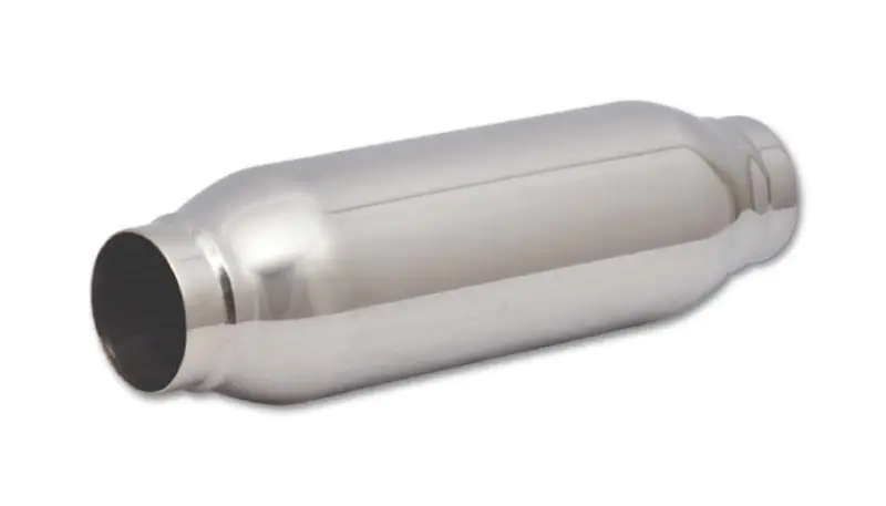 Vibrant Stainless Steel Resonator – 2.25" Inlet/Outlet, 12" Length, Standard Design 1