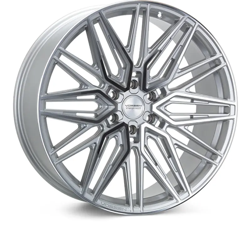 Vossen Hf6-5 26X10 Inch Forged Alloy Wheel – 6X139.7 Bolt Pattern, Et25 Offset, 106.1Mm Hub Bore, Deep Dish Silver-Polished Finish 1
