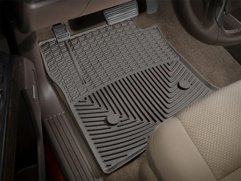 Weathertech 2014-2016 Bmw 5-Series Rear Rubber Mats - Cocoa 1