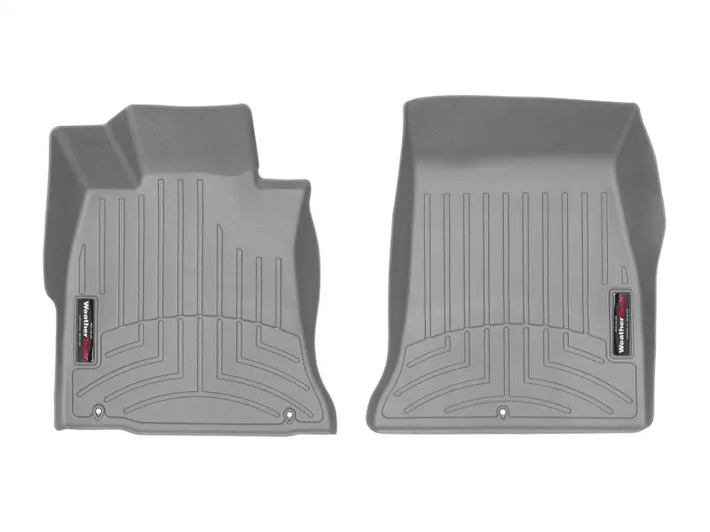 Weathertech 2019 + Genesis G70 Front Floorliner - Grey (Rear Wheel Drive) 1