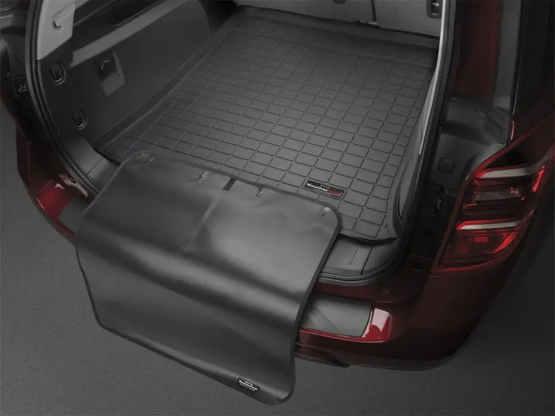Weathertech Cargo Liner With Bumper Protector For 2018+ Lexus Ls (Non-Hybrid) – Black Custom Fit 1