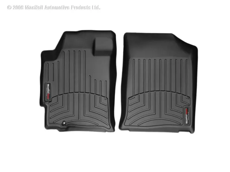 Weathertech Front Floor Liners For 2007–2012 Nissan Altima – Black, Custom-Fit 1