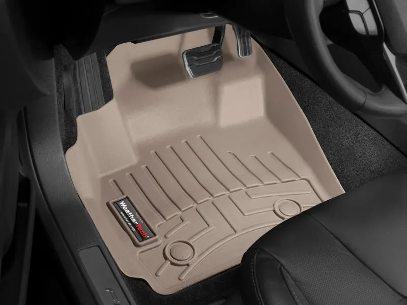 Weathertech Front Floorliner – Tan Interior Protection For Vehicles 1