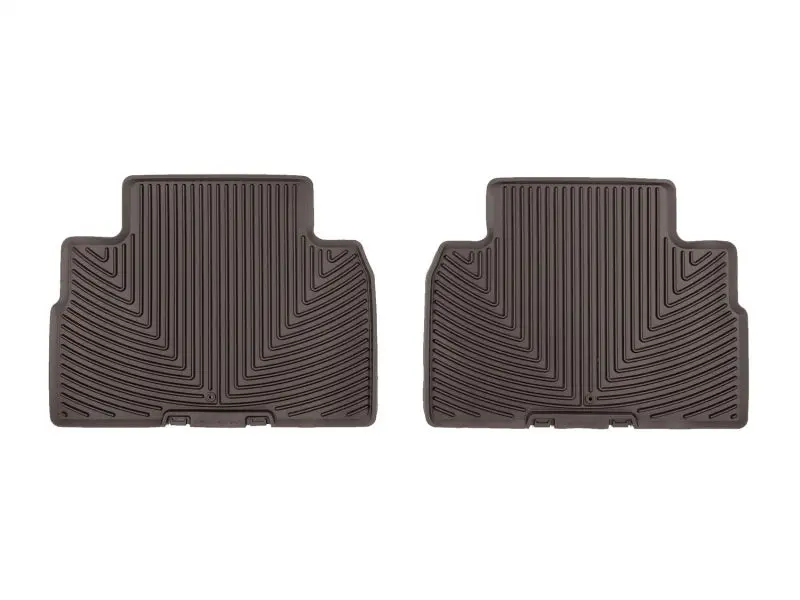Weathertech Rear All-Weather Floor Mats For 2020–2024 Hyundai Palisade – Cocoa Rubber 1