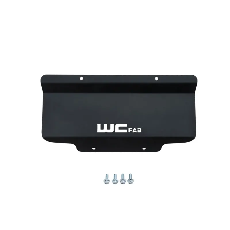 Wehrli 11-19 Gm Duramax 6.6L Lower Splash Shield Kit - Wcfab Red 1