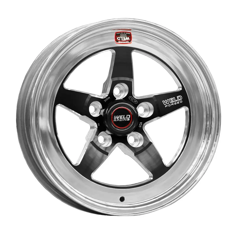 Weld S71 15X8 / 5X5 Bp / 6.5In. Bs Black Wheel (Low Pad) - Non-Beadlock 1