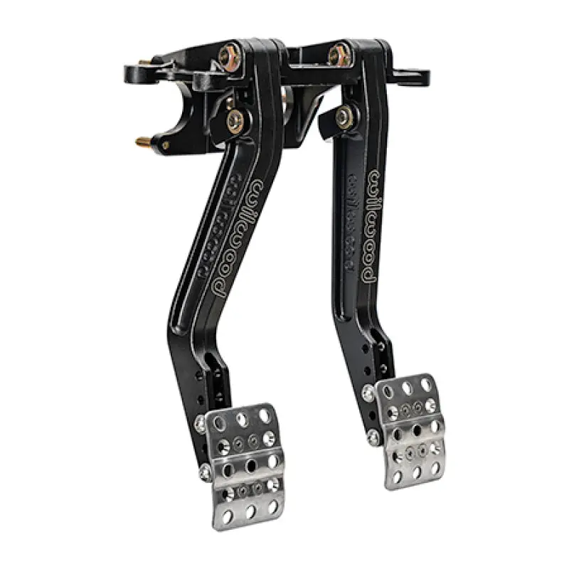 Wilwood Adjustable Brake Master Cylinder With Offset Clutch Pedal – Swing-Mount Design, 5.50–6.25:1 Ratio 1