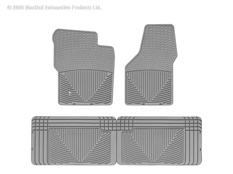 Wt Rubber Mats - Front - Grey 1